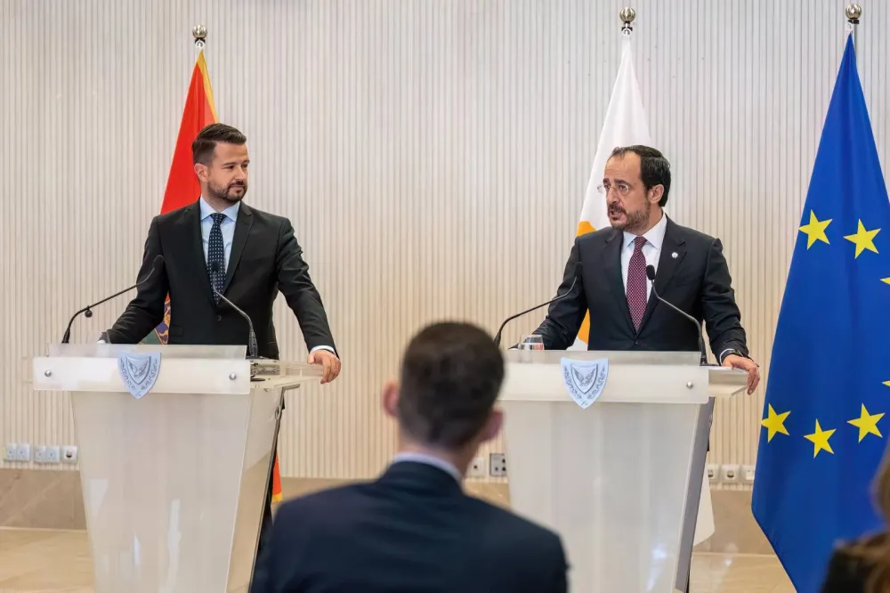 Jakov Milatović i Nikos Hristodulidis