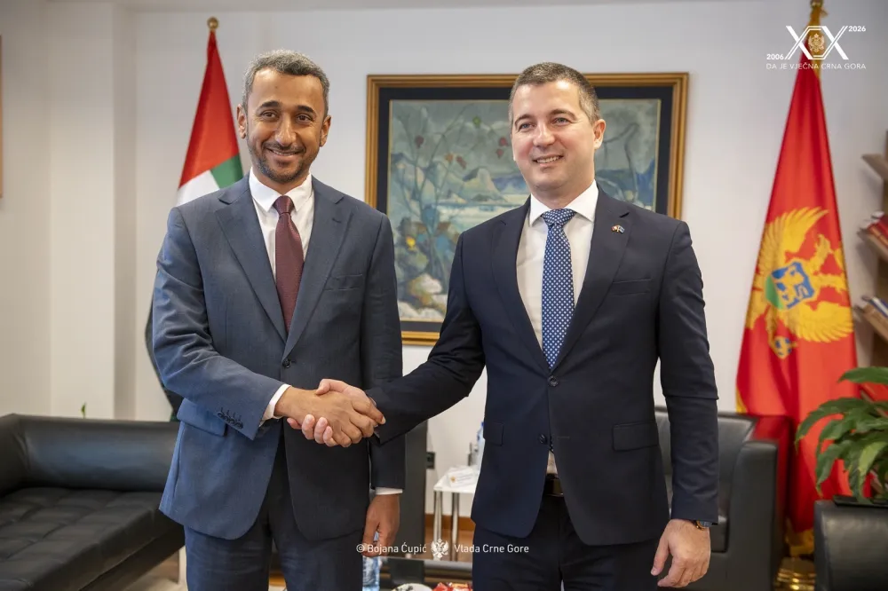 Aleksa Bečić i Ra&scaron;ed Ahmed Al&scaron;emeilij