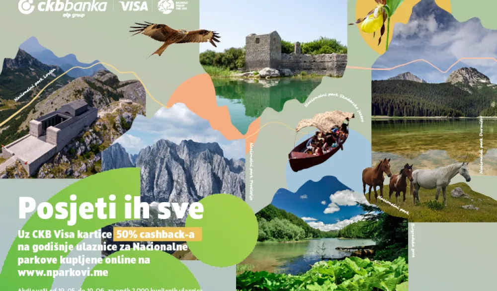 Godi&scaron;nje ulaznice uz 50% cashback-a za sve CKB kartice