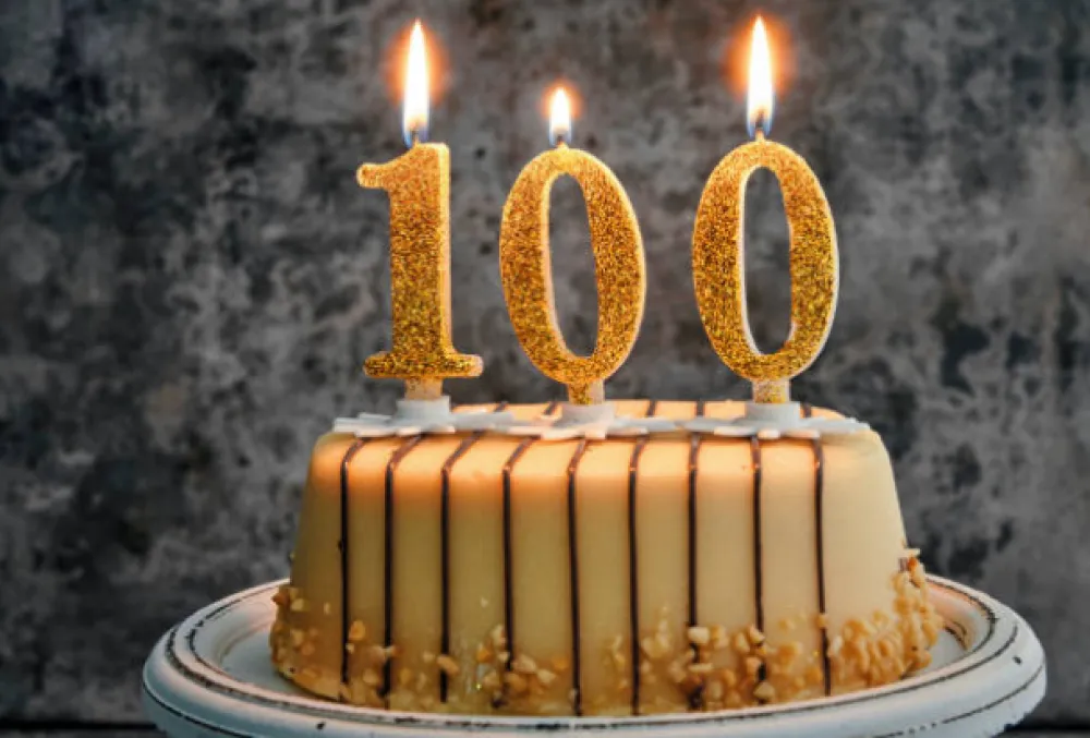 100 rodjendan, ilustracija