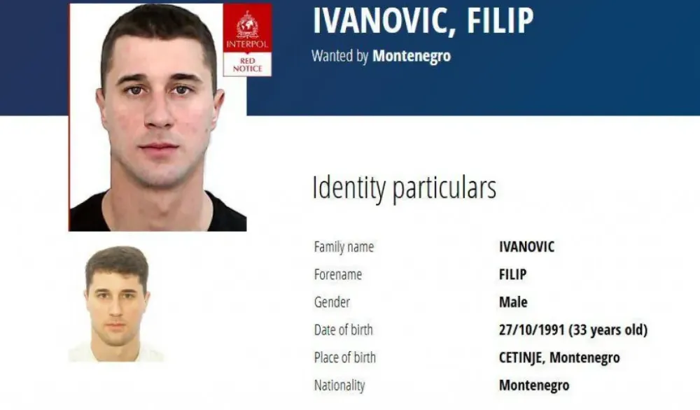 Podignuta optužnica za ubistvo Filipa Ivanovića: Osumnjičenom prijeti doživotni zatvor