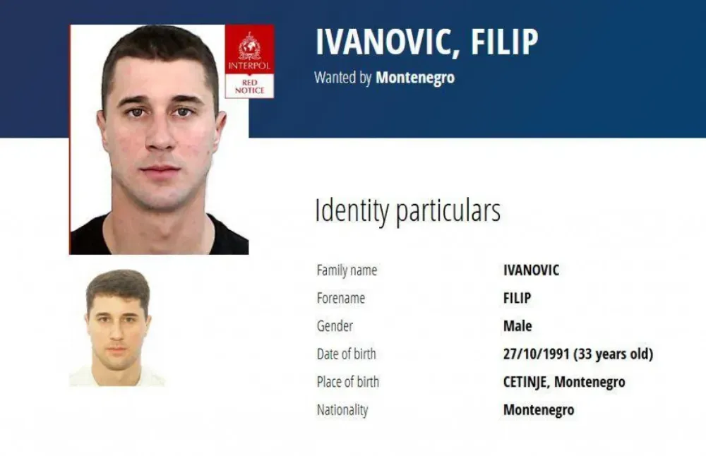 Podignuta optužnica za ubistvo Filipa Ivanovića: Osumnjičenom prijeti doživotni zatvor