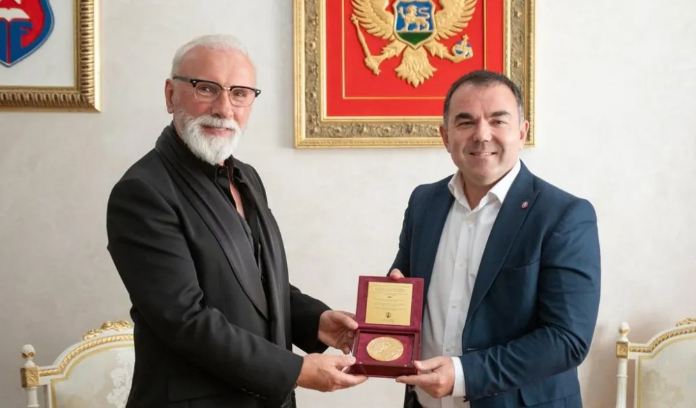 Gradonačelnik Cerinja organizovao prijem u čast Dina Merlina