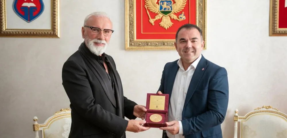 Gradonačelnik Cerinja organizovao prijem u čast Dina Merlina