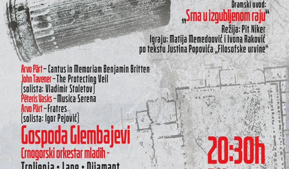 plakat za događaj