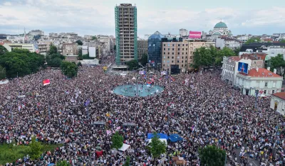 (FOTO) DW o skupu na Slaviji: Studentski talas nikako da splasne