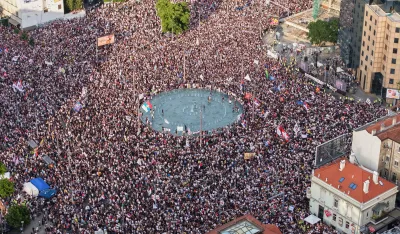 Arhiv javnih skupova: "Drugi najveći protest u Srbiji od pada Milo&scaron;evića"