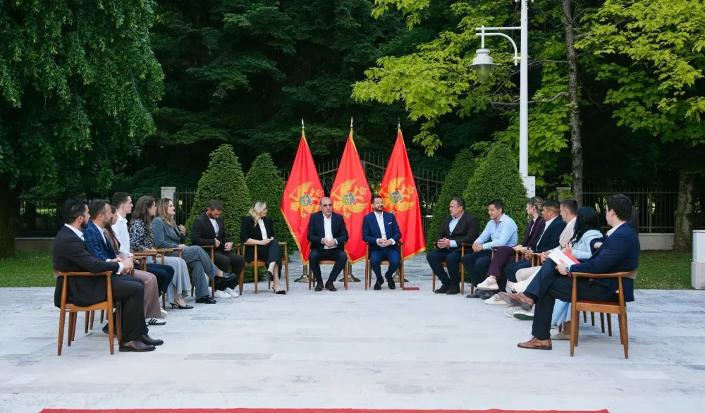 (FOTO) Milatović sportistima: Nosili ste ime Crne Gore tamo gdje stižu samo najbolji