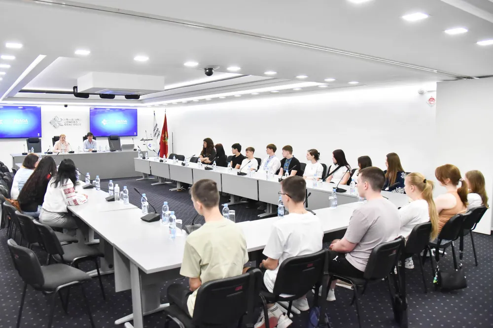 U organizaciji PKCG: Ukrajinski đaci u posjeti na&scaron;oj zemlji