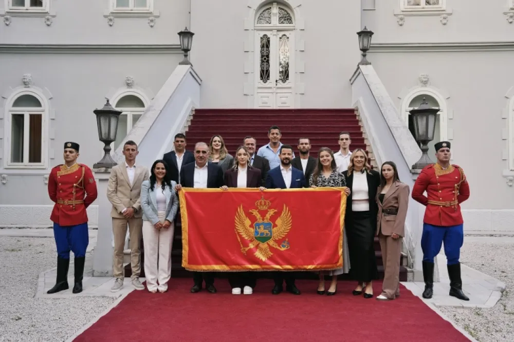 Milatović i crnogorski sportisti