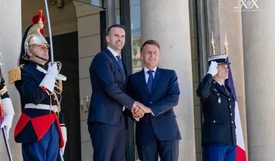 Spajić sa Makronom: Puna politička podrška Francuske Crnoj Gori u završnoj fazi evropske integracije