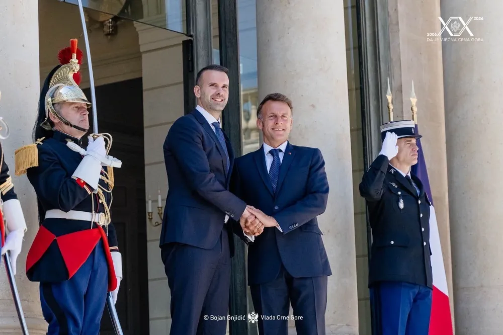 Spajić sa Makronom: Puna politička podr&scaron;ka Francuske Crnoj Gori u zavr&scaron;noj fazi evropske integracije