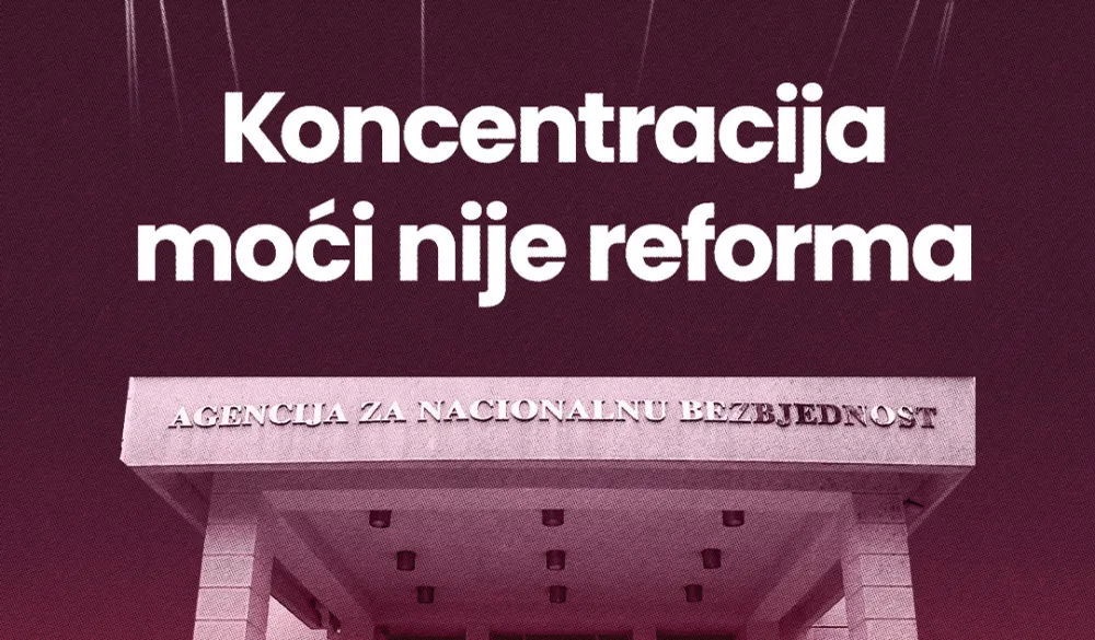 CGO: Iz Zakona o ANB-u i unutra&scaron;njim poslovima ukloniti sporne odredbe i predložiti nova rje&scaron;enja