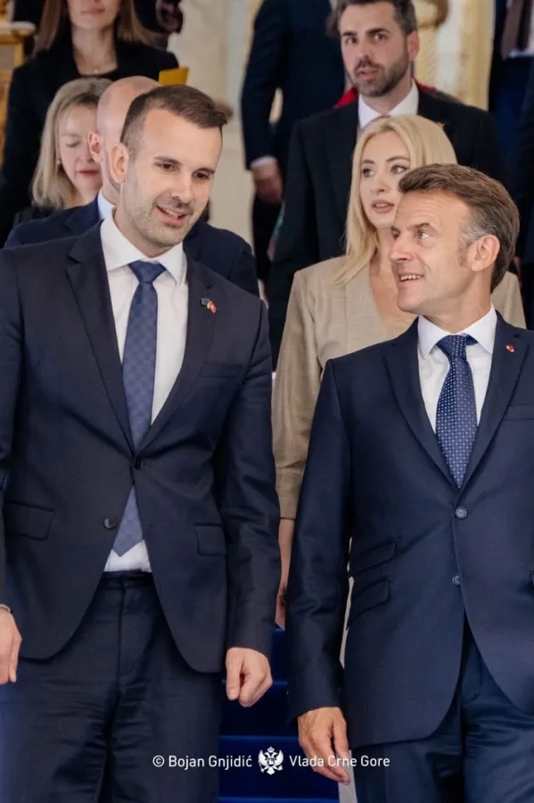 Spajić: Sastanak sa Makronom "trijumfalan dan za Crnu Goru"