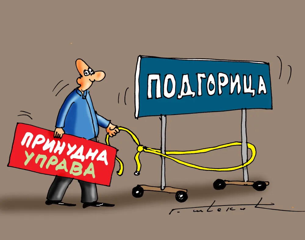 Goran &Scaron;ćekić karikatura Dana