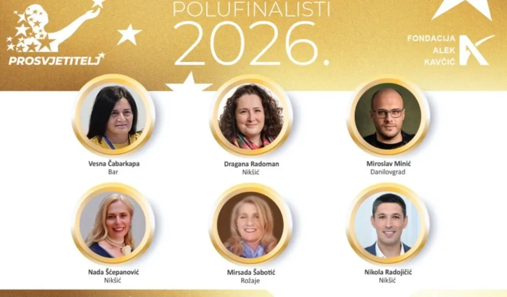 Izabrano &scaron;est polufinalista nagrade Prosvjetitelj
