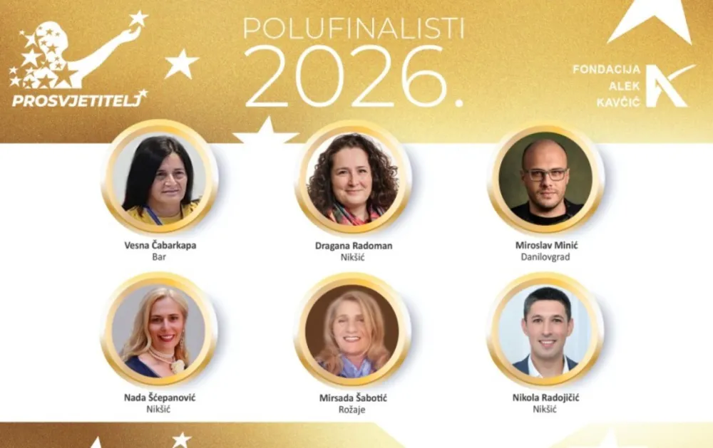 Izabrano &scaron;est polufinalista nagrade Prosvjetitelj