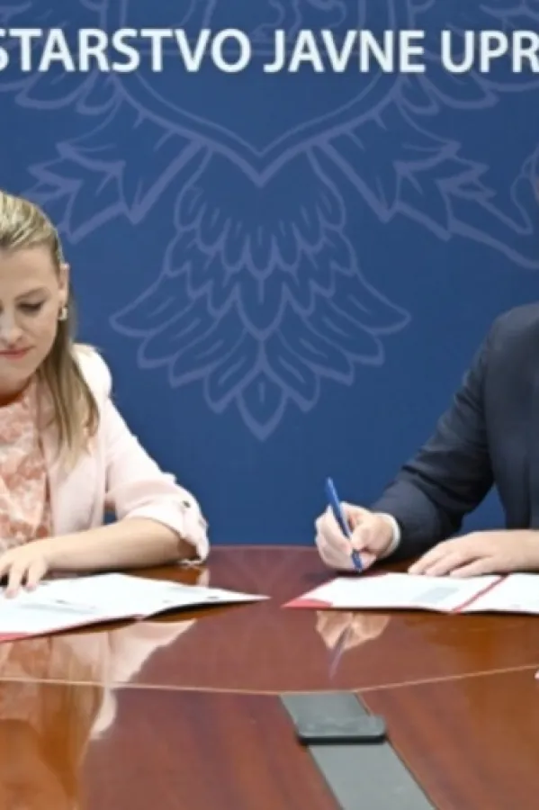 MJU i Zavod za socijalnu i dječju za&scaron;titu potpisali sporazum o implementaciji CAF modela upravljanja kvalitetom