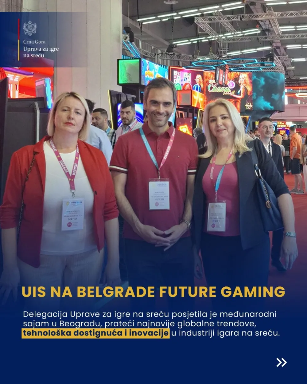 Delegacija UIS na međunarodnom sajmu Belgrade Future Gaming