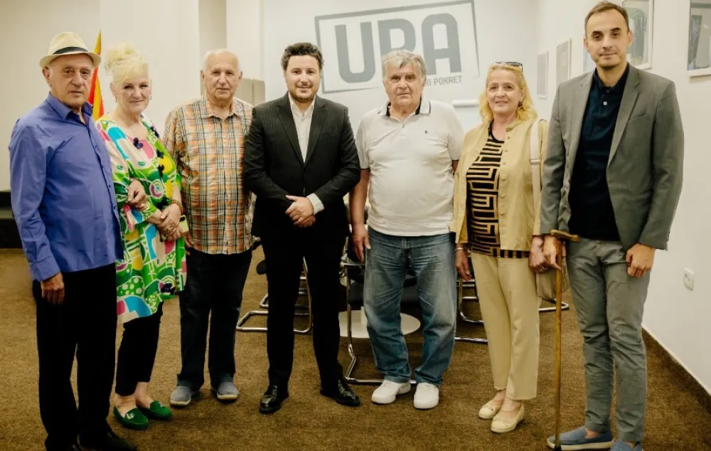 Abazović i Konatar sa penzionerima: Nastavljamo borbu za veće penzije