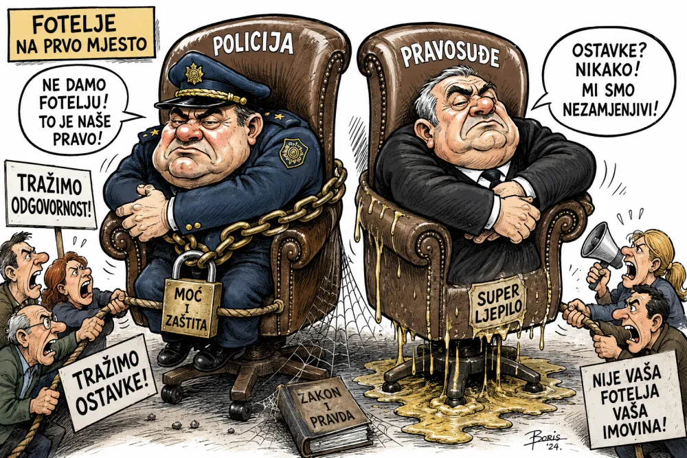 Samo fotelja da se sacuvs