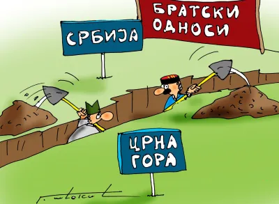 Goran &Scaron;ćekić karikatura Dana