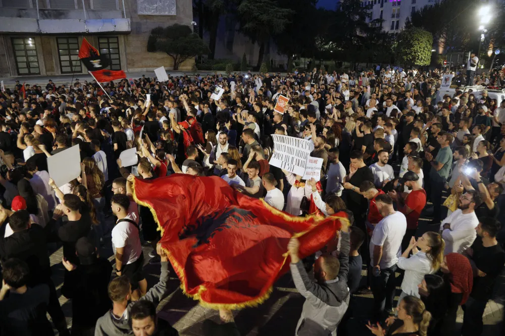 Protest u Albaniji