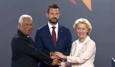 Ursula Fon der Lajen, Jakov Milatović, Antonio Ko&scaron;ta 
