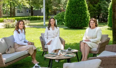 Milena Milatović i prve dame Litvanije i Bosne i Hercegovine