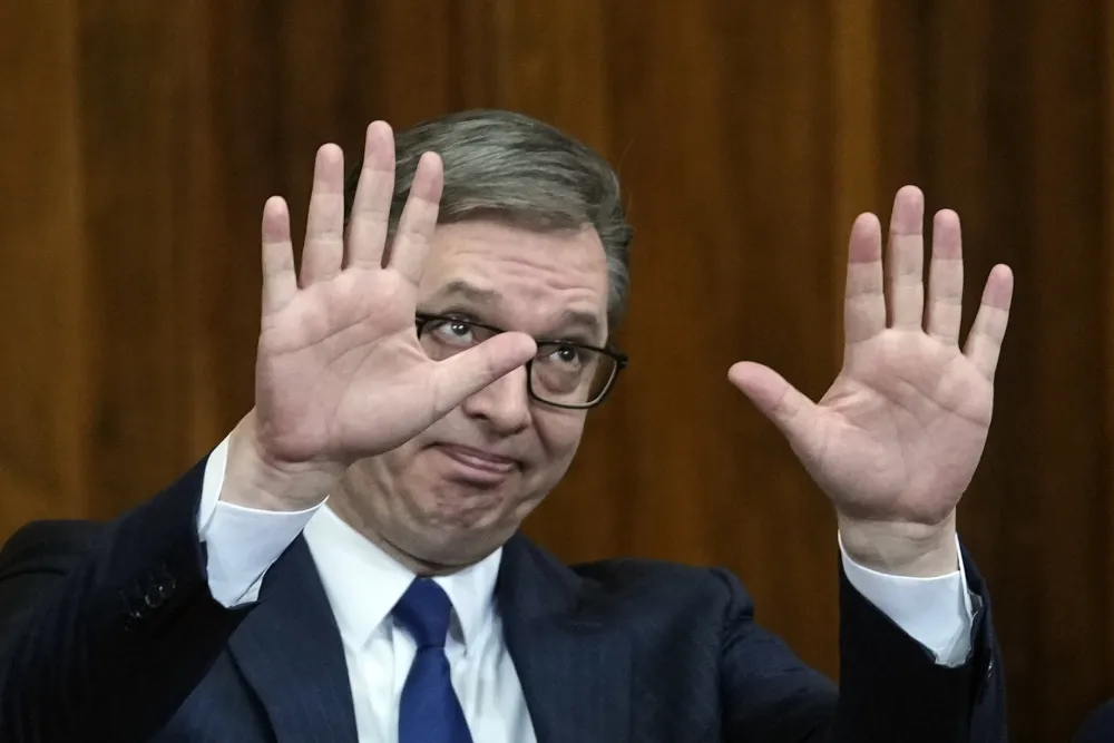 Vučić: Vratio sam se u Srbiju i ne mogu da sakrijem svoju sreću