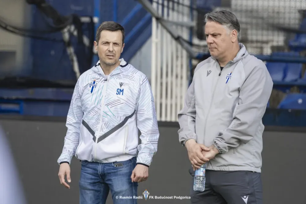 Sa&scaron;a Mujović i Srđan Radonjić