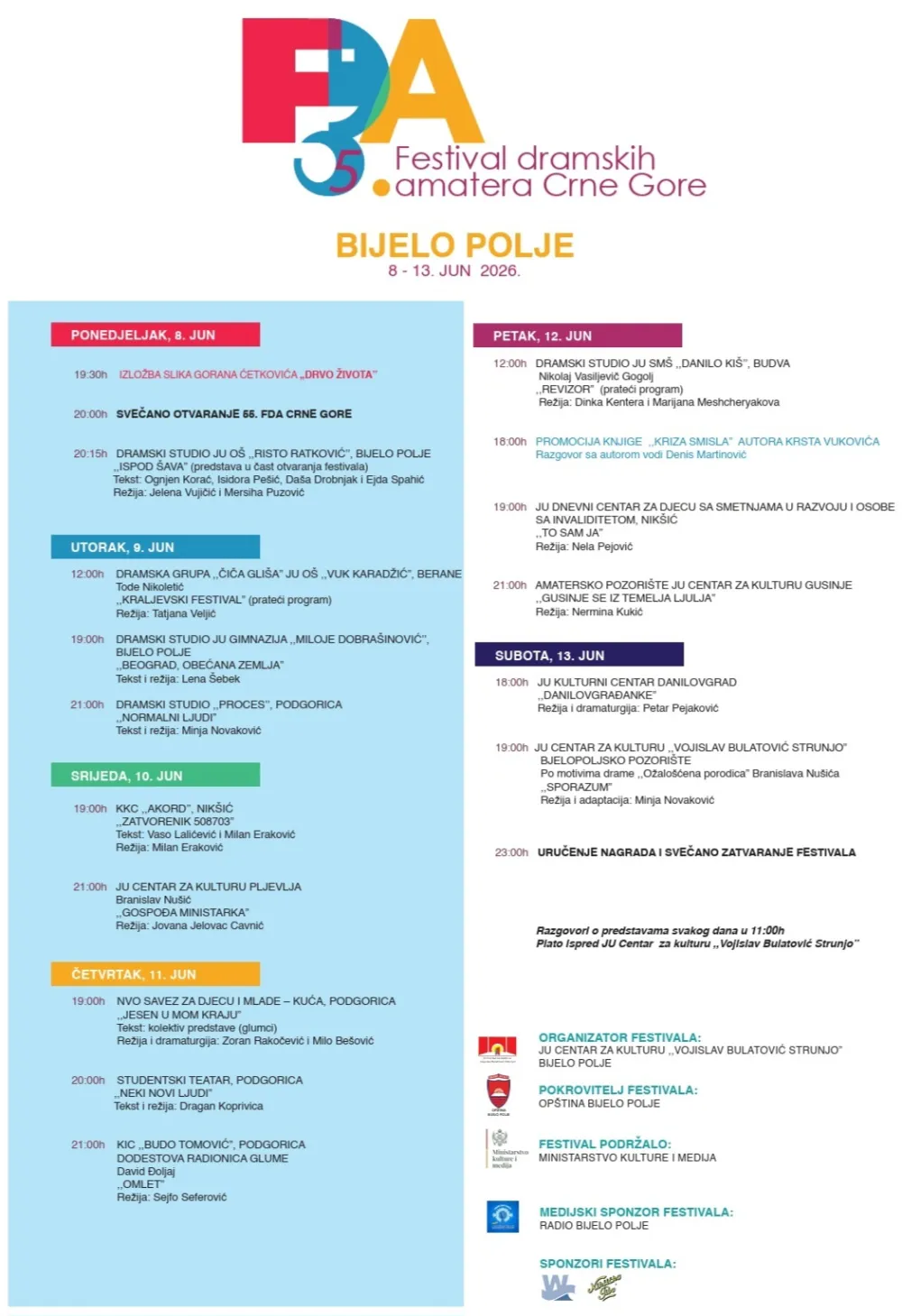 Program festivala