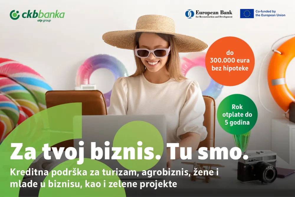 CKB - Podr&scaron;ka koja prati tempo tvog biznisa