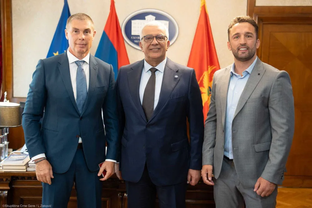 Sa prijema kod predsjednika Skup&scaron;tine