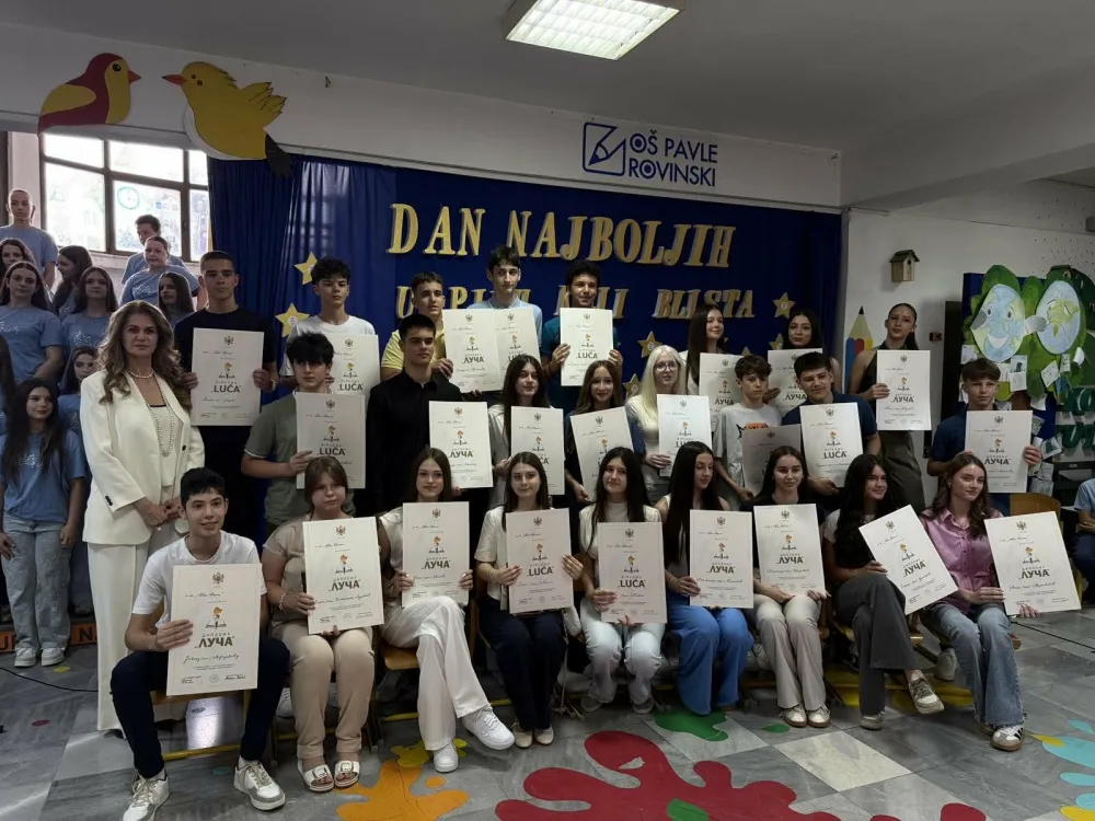 (VIDEO) O&Scaron; &bdquo;Pavle Rovinski&ldquo; iznjedrila 25 lučono&scaron;a