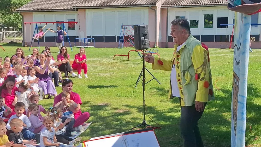 &Scaron;anta Panta zabavljao buduće prvake