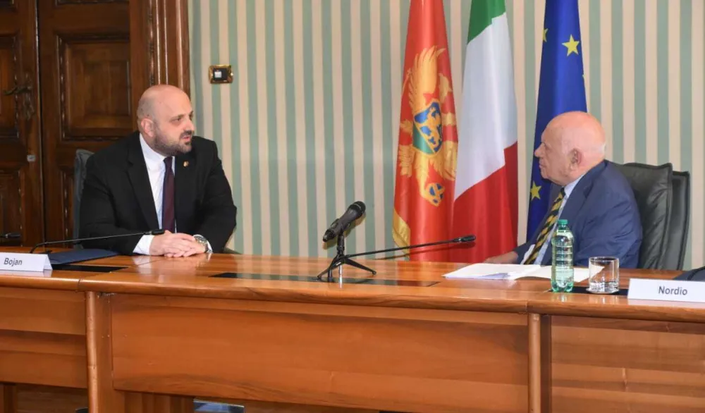 Crna Gora i Italija potpisale Memorandum o saradnji u oblasti pravosuđa