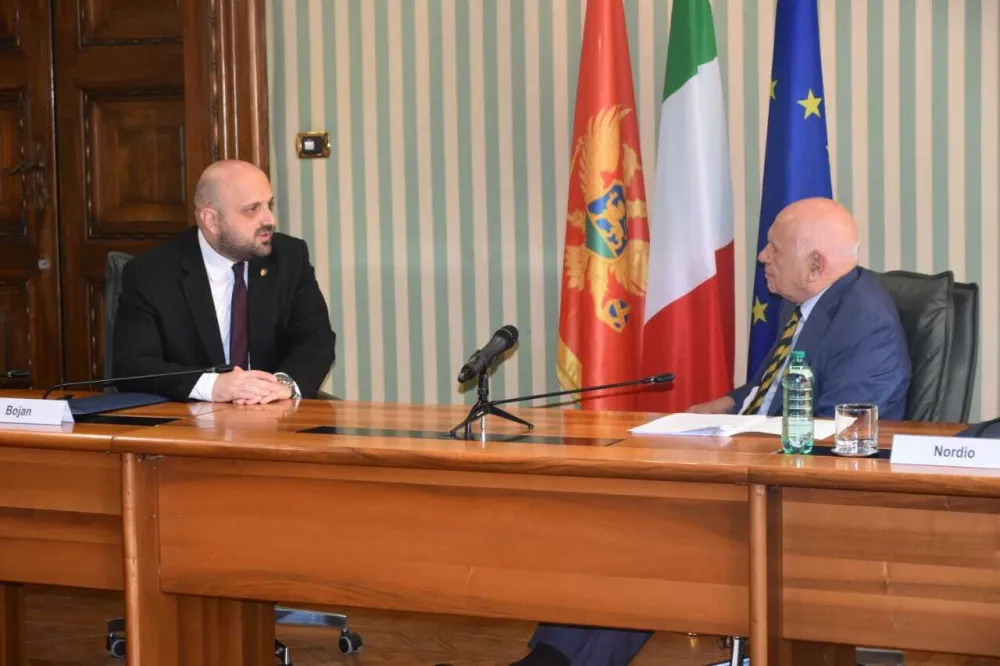 Crna Gora i Italija potpisale Memorandum o saradnji u oblasti pravosuđa