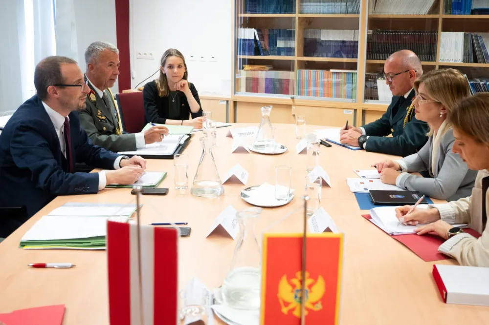 Crna Gora i Austrija nastavljaju da jačaju partnerstvo u oblasti odbrane