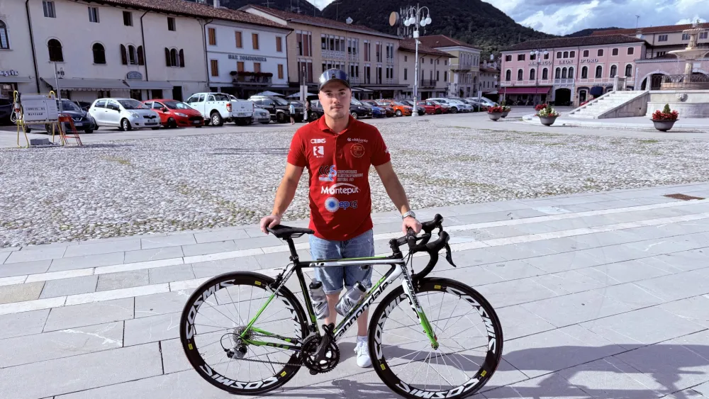 Danilo Gojković danas vozi trku na hronometar u Italiji