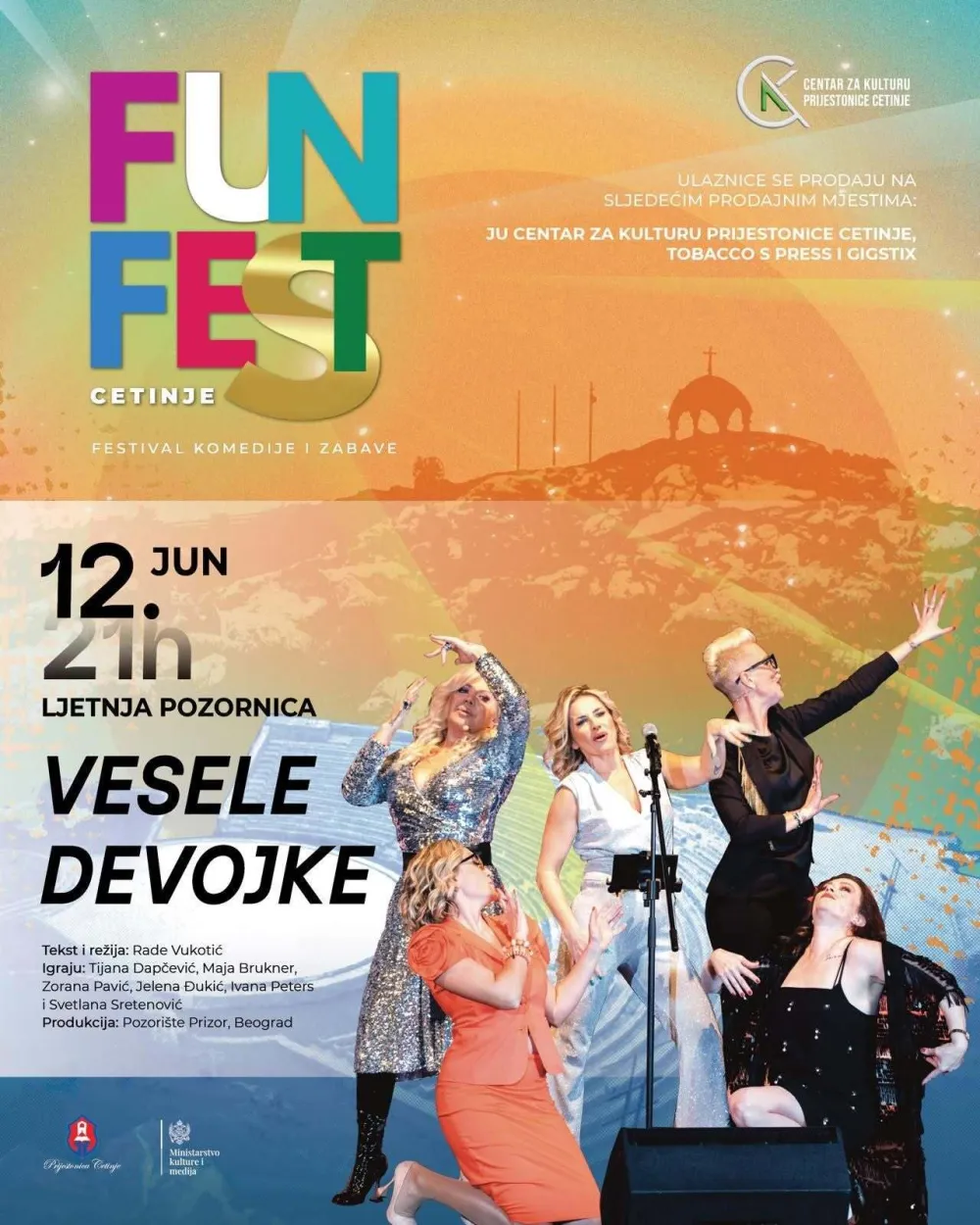 PLAKAT ZA VEČERA&Scaron;NJU PREDSTAVU