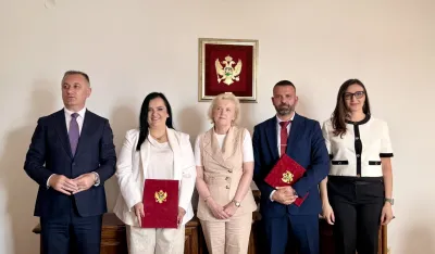 Ni&scaron;ić, Gutić i Perčobić potpisali Memorandum za program START 20: Nova &scaron;ansa za mlade bez roditeljskog staranja