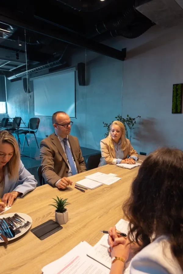 Sa sastanka Damjana Ćulafića i zamjenika generalnog direktora AFD-a Bertranda Walckenaera