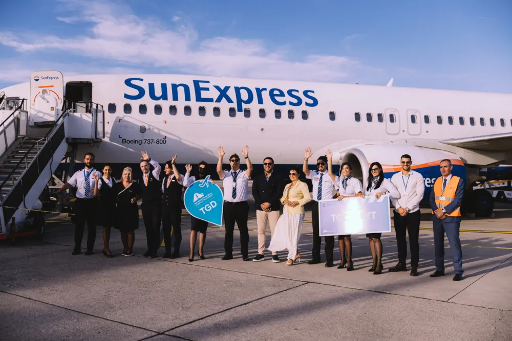 Jo&scaron; jedna nova avio-linija: Otvorena ruta Podgorica - Antalija