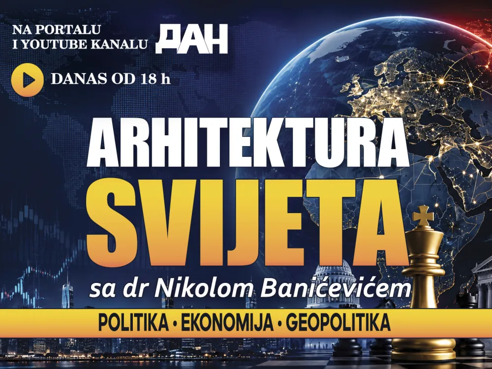 Druga epizoda "Arhitekture svijeta" danas od 18 sati: Da li svijetom upravlja isključivo sila velikih država