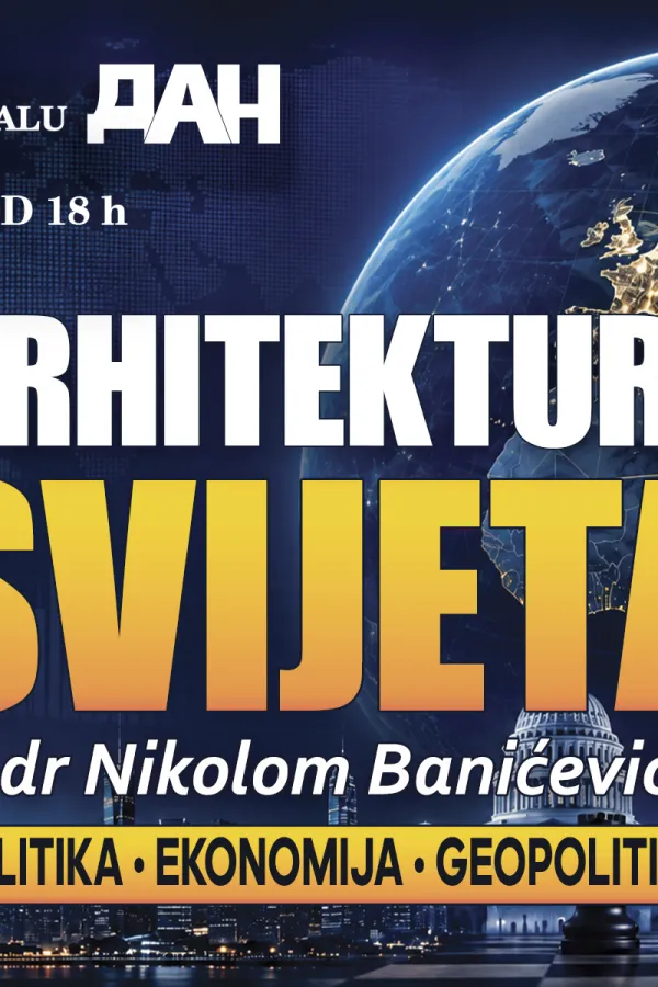 Druga epizoda "Arhitekture svijeta" danas od 18 sati: Da li svijetom upravlja isključivo sila velikih država