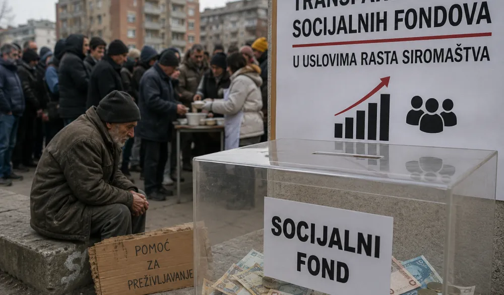 Transparentnost socijalnih fondova u uslovima rasta siroma&scaron;tva