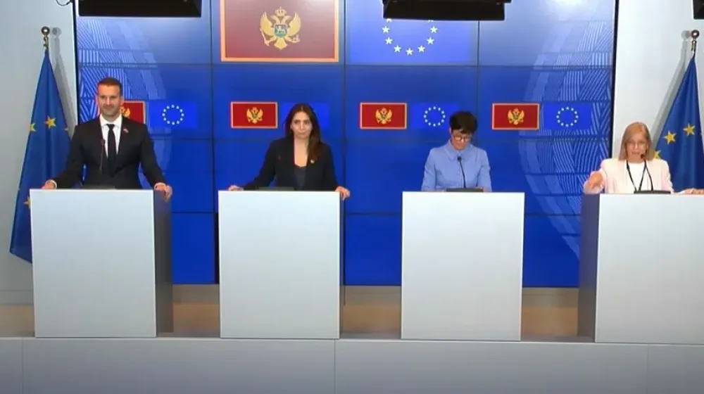 Са конференције за новинаре