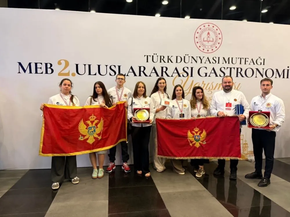 Uspjeh đaka SM&Scaron; "Golubovci" na takmičenju u Turskoj: Srebro Blažu Đuretiću
