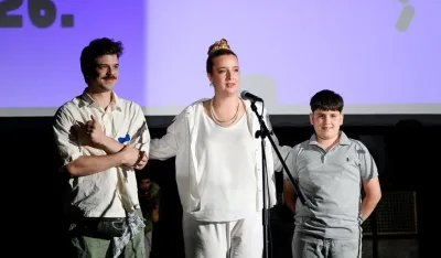 Stijović sa ekipom filma